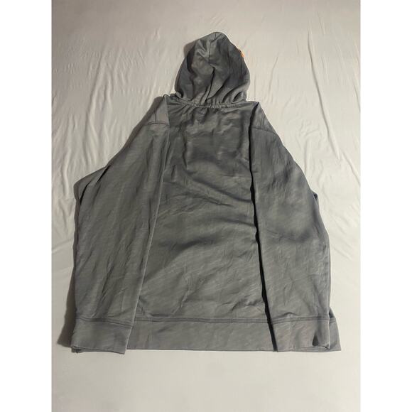 Men's Adidas Tennessee Volunteers Hoodie, Sz XL Gray/Orange - Picture 6 of 9